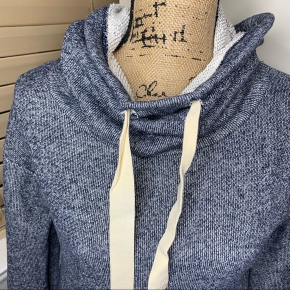 Roxy Mock Neck Heathered Sweatshirt - Picture 3 of 13